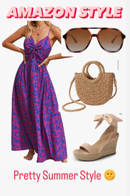 I love the stress for a summer night out! The most beautiful colors! #amazon 

#LTKStyleTip