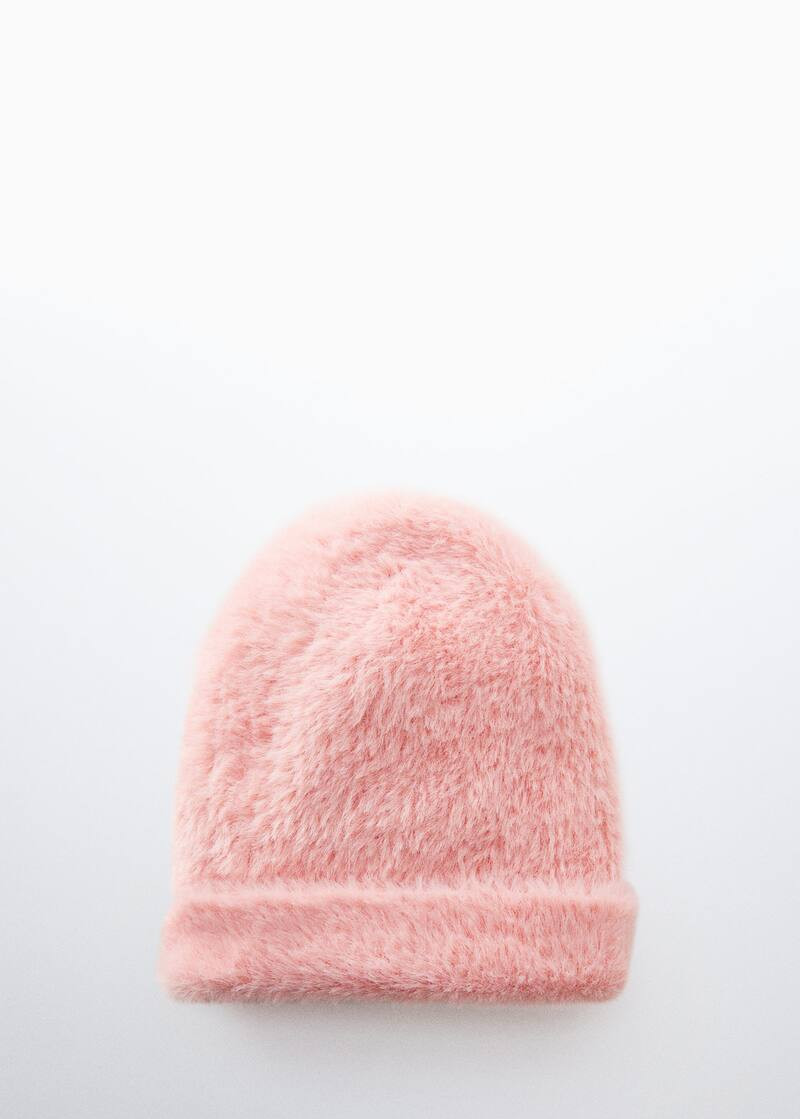 Fur-effect hat -  Women | Mango United Kingdom | MANGO (UK)