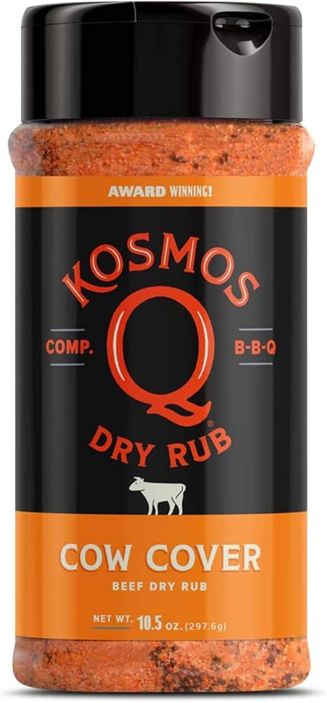 Kosmos Q Cow Cover BBQ Rub | Savory Blend | Great on Brisket, Steak, Ribs & Burgers | Best Barbec... | Amazon (US)