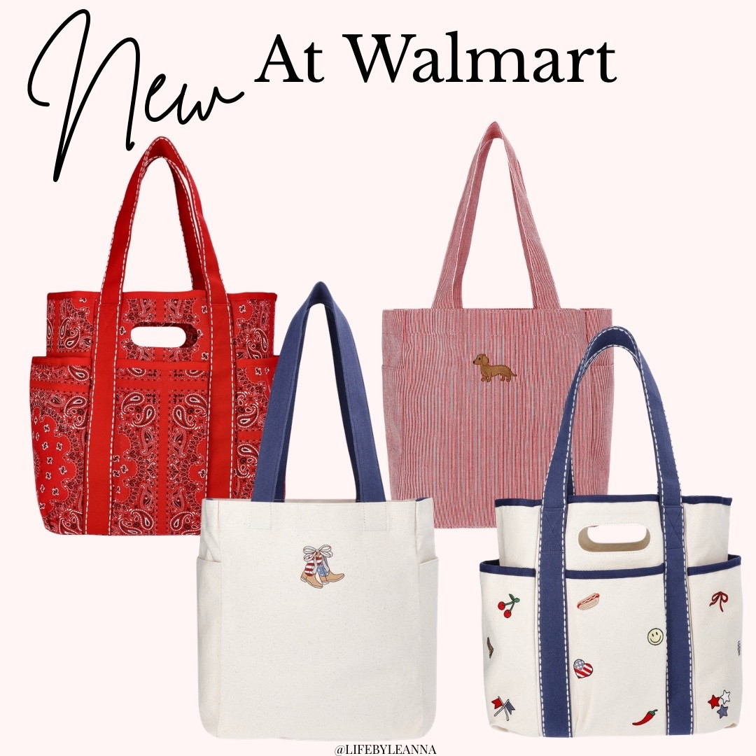 Red, white and blue totes at Walmart! 






Walmart / tote bag / summer bag / USA / red, white and blue / travel / vacay

#LTKSeasonal #LTKTravel #LTKgrwm