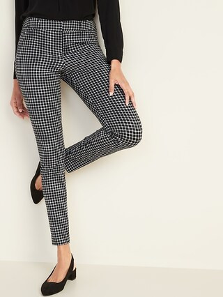 Mid-Rise Printed Pixie Full-Length Pants for Women | Old Navy (US)