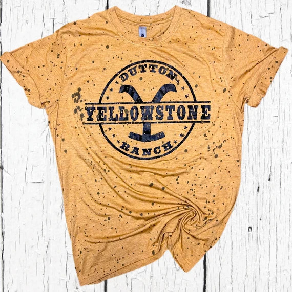 Yellowstone Dutton Ranch T-shirt Rip Beth | Etsy | Etsy (US)