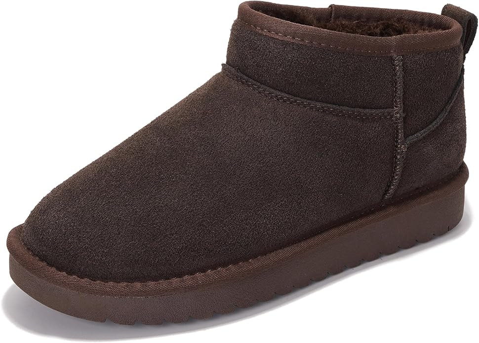 Project Cloud Genuine Suede Ankle Boots for Women - Water Resistant with Memory Foam Insole Winte... | Amazon (US)