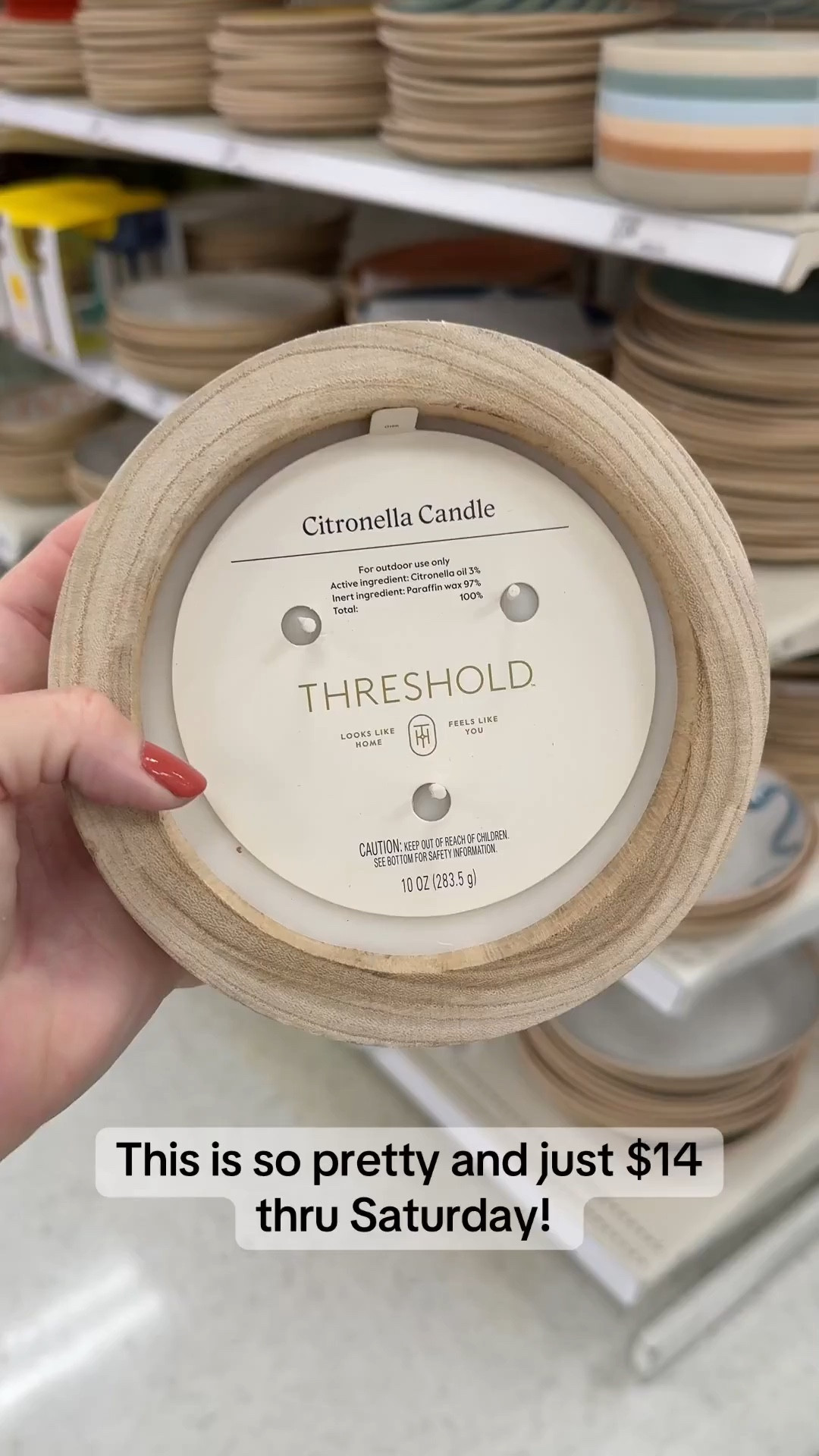 I love these Citronella candles at Target! They are 30% OFF (just $14) thru Saturday 4/18! 🦟 summer backyard bug mosquito outdoors camping bbq entertaining summerween pool swimming cabin porch patio outdoor furniture 


#LTKSaleAlert #LTKSwim #LTKHome
