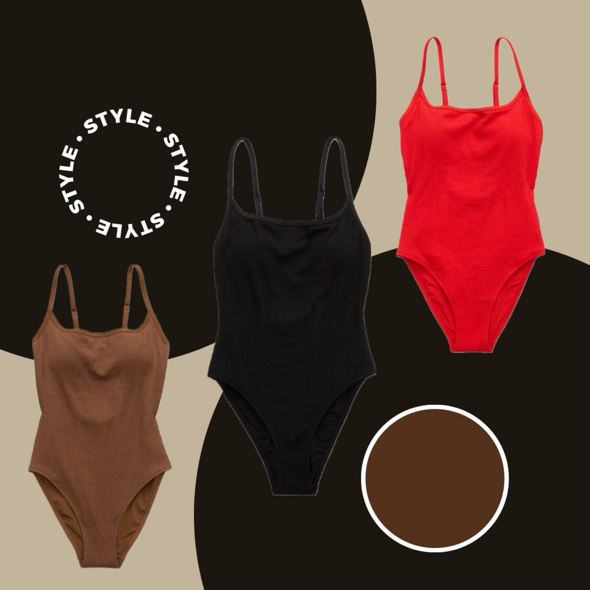 STAPLES swim at aerie!! & they’re currently giving. an  extra 25 % off  for rewards members  using the code REALFALL!