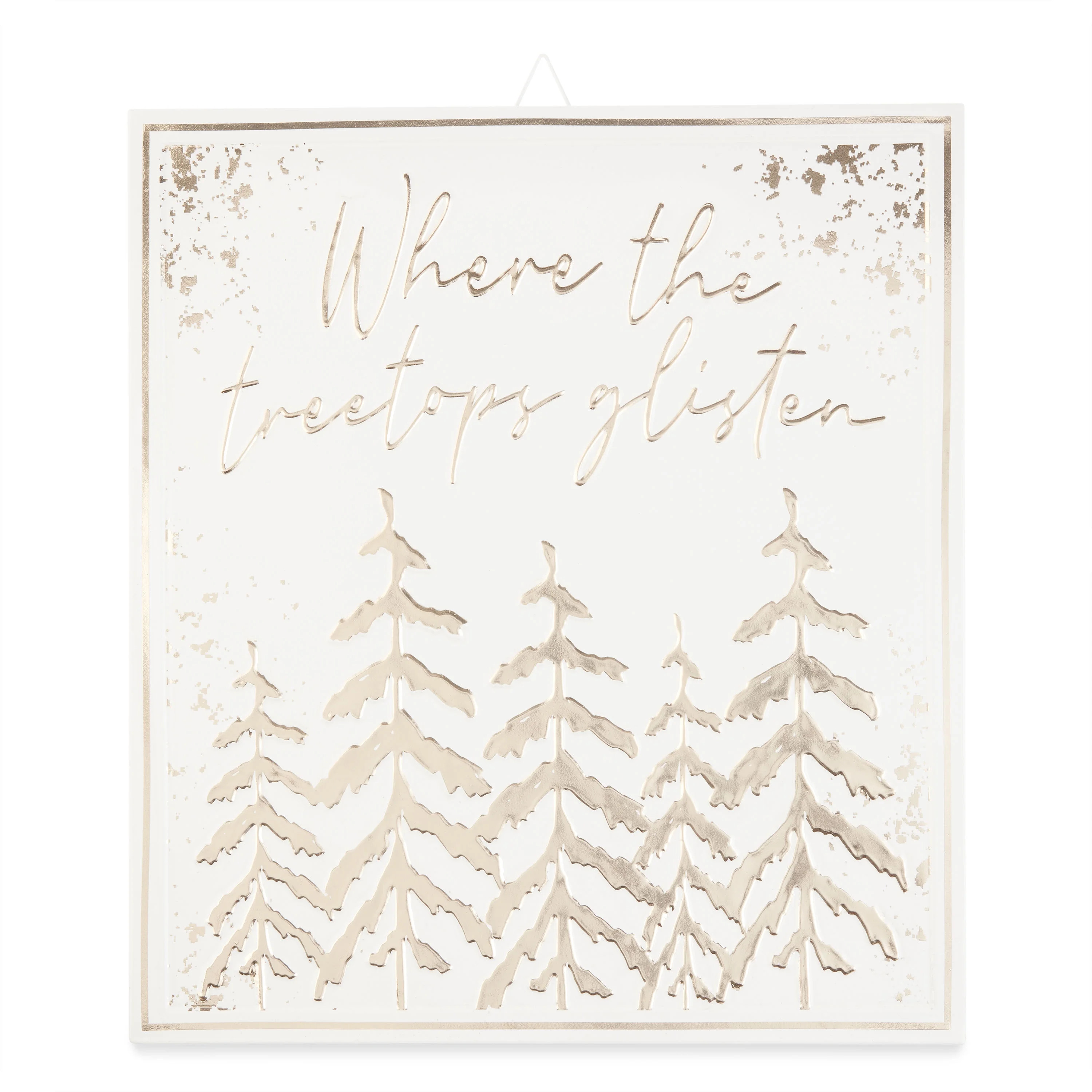 Holiday Time Metal Treetops Sign, 18-inch - Walmart.com | Walmart (US)