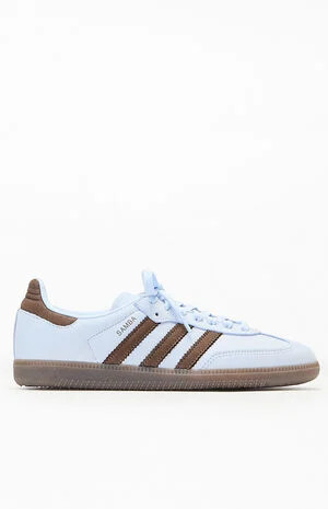 adidas Women's Blue Samba OG Sneakers | PacSun