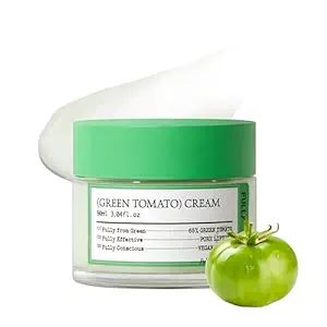 Green Tomato Facial Cream, Pore Lifting with 65% Green Tomato Extract and Vitamin C, Facial Moist... | Amazon (US)