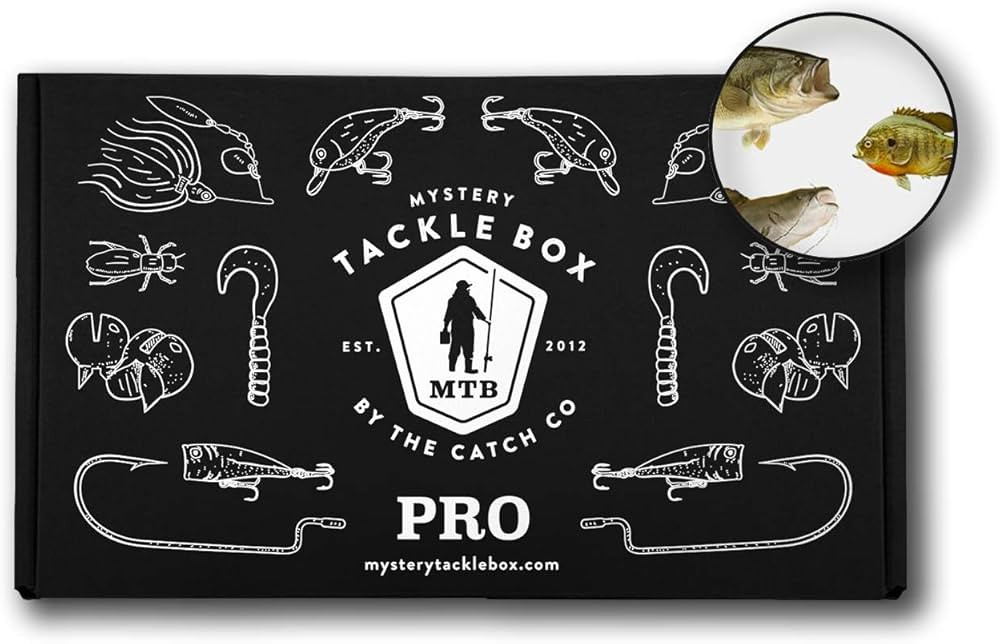 Catch Co Mystery Tackle Box PRO Freshwater Catch All Fishing Kit | Bass | Trout | Catfish | Crapp... | Amazon (US)