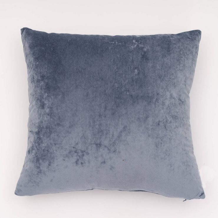 20"x20" Oversize Soft Crushed Velvet Square Throw Pillow - freshmint | Target