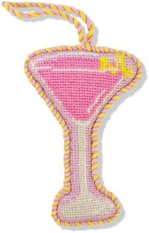 Furbish Needlepoint Icon Ornament - Cute Christmas Tree Ornament, Eclectic Holiday Decor, Stockin... | Amazon (US)