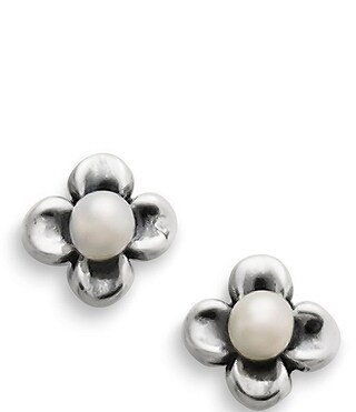 James Avery Tiny Blossom Freshwater Pearl Stud Earrings | Dillard's | Dillard's
