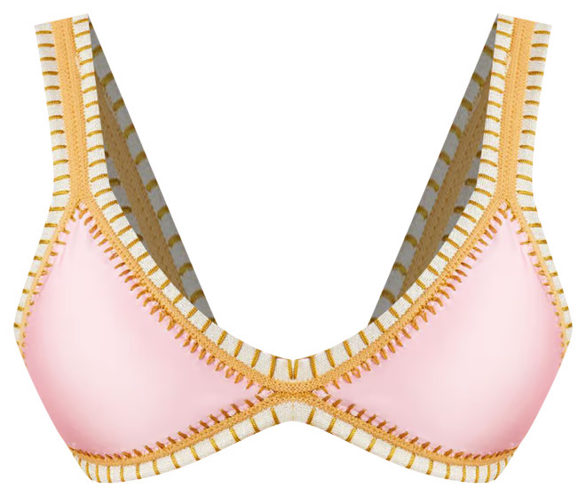 Crochet Trim Bikini Top - Exclusive | Bloomingdale's (US)