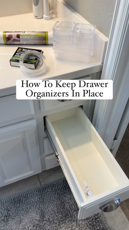 ✨How To Keep Your Drawer Organizers In Place✨

Easy Liner and Nano Grab is the perfect combo for keeping your drawer organizers in place.  You can use these drawer organizers, Easy Liner, and Nano grab anywhere in your home that you need to get organized. Where would you use them? 

Thank you @theduckbrand for partnering with me on this project.

#DuckBrand #DuckTape #Sponsored #TidyUpWithDuck #ad 

✨✨✨✨✨✨✨✨✨

#bathroomorganization #organizedbathroom #makeupdrawer #makeuporganization #drawerorganization #organizeddrawers #drawerorganizers #organizedhome #homeorganization #shelfliner #shelfliners #nanograb #easyliner #homehacks #homehack #organizewithme #organizing #organizingtips #organizingideas #organizinghacks #bathroom #organizedliving #organizedlife #alifemoreorganized #amazonfavorites 

#LTKbeauty #LTKfamily #LTKhome