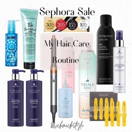 Sephora sale use code YAYSAVE My Haircare routine. Dyson airwrap. shampoo. Hair styling products  

#LTKxSephora #LTKbeauty #LTKsalealert