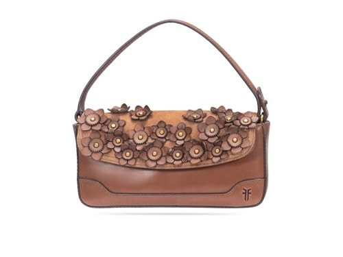 Frye Womens Melissa Floral Mini Flap, Cognac, One Size | Amazon (US)