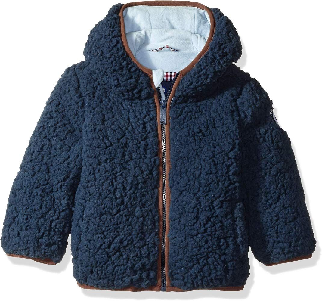 Baby Boys' Popcorn Sherpa Fleece Jacket | Amazon (US)