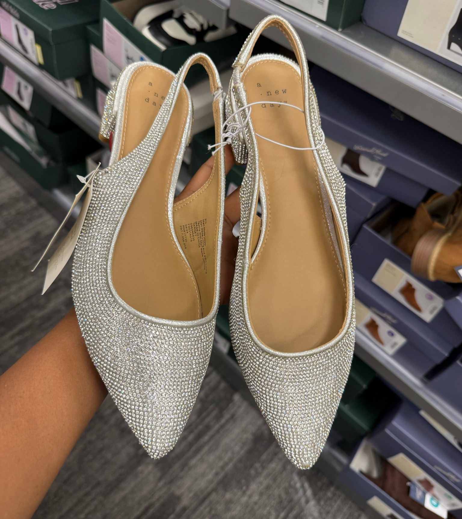 Sequin heels! Kitten heel 

#LTKFindsUnder50 #LTKCyberWeek #LTKFindsUnder100
