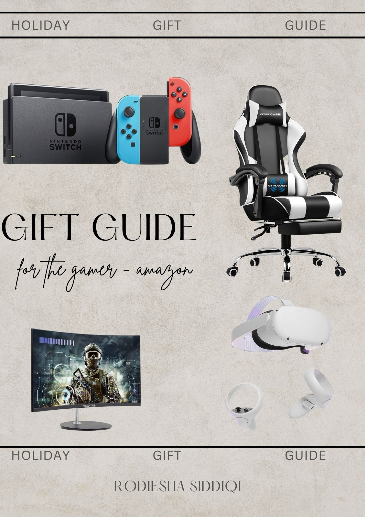 Gamer gift guide🎄

#LTKGiftGuide #LTKHoliday #LTKCyberWeek