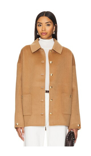 ANINE BING Luca Jacket in Beige. Size S. | Revolve Clothing (Global)