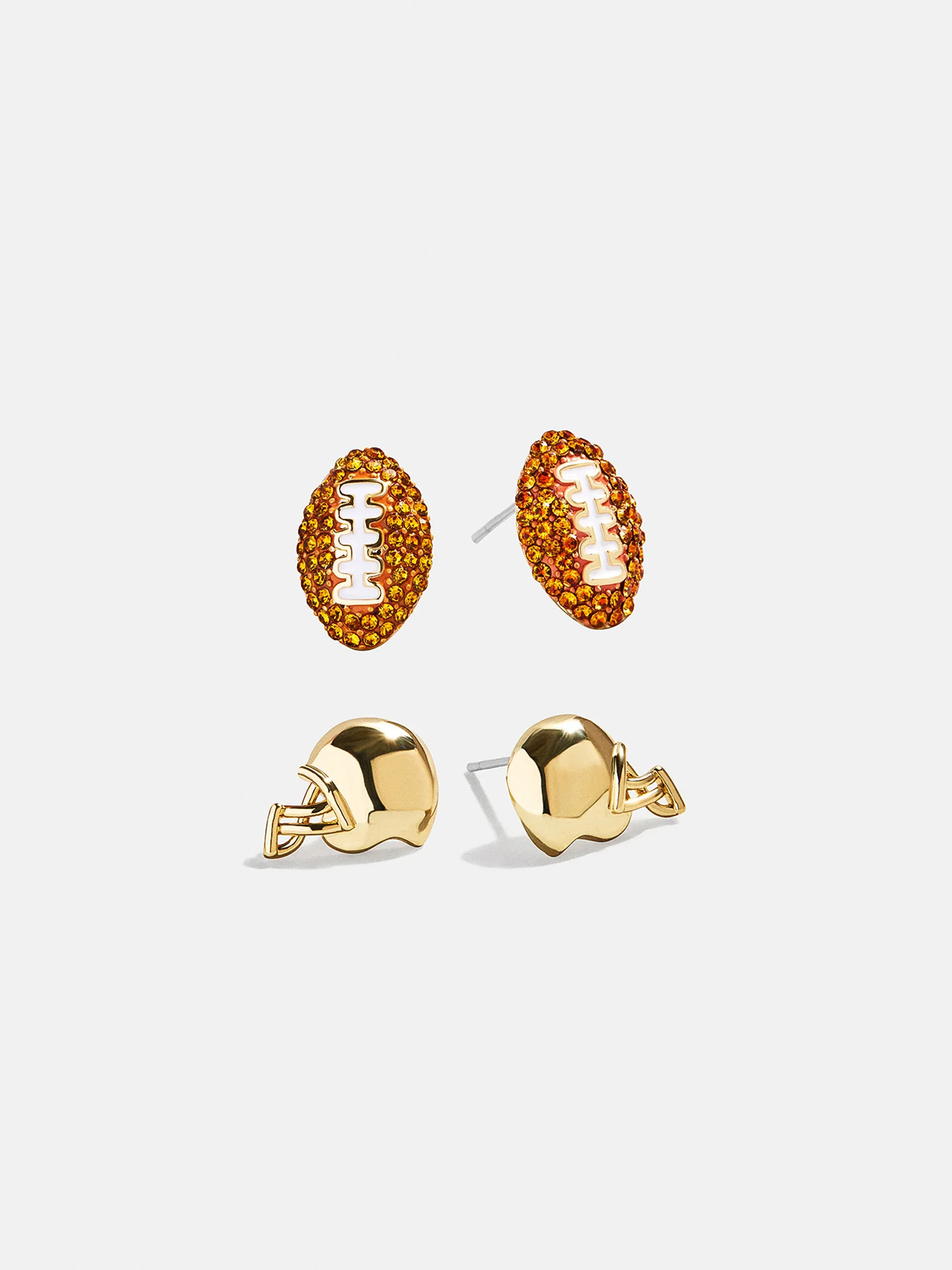 Draft Pick Earring Set - Football | BaubleBar