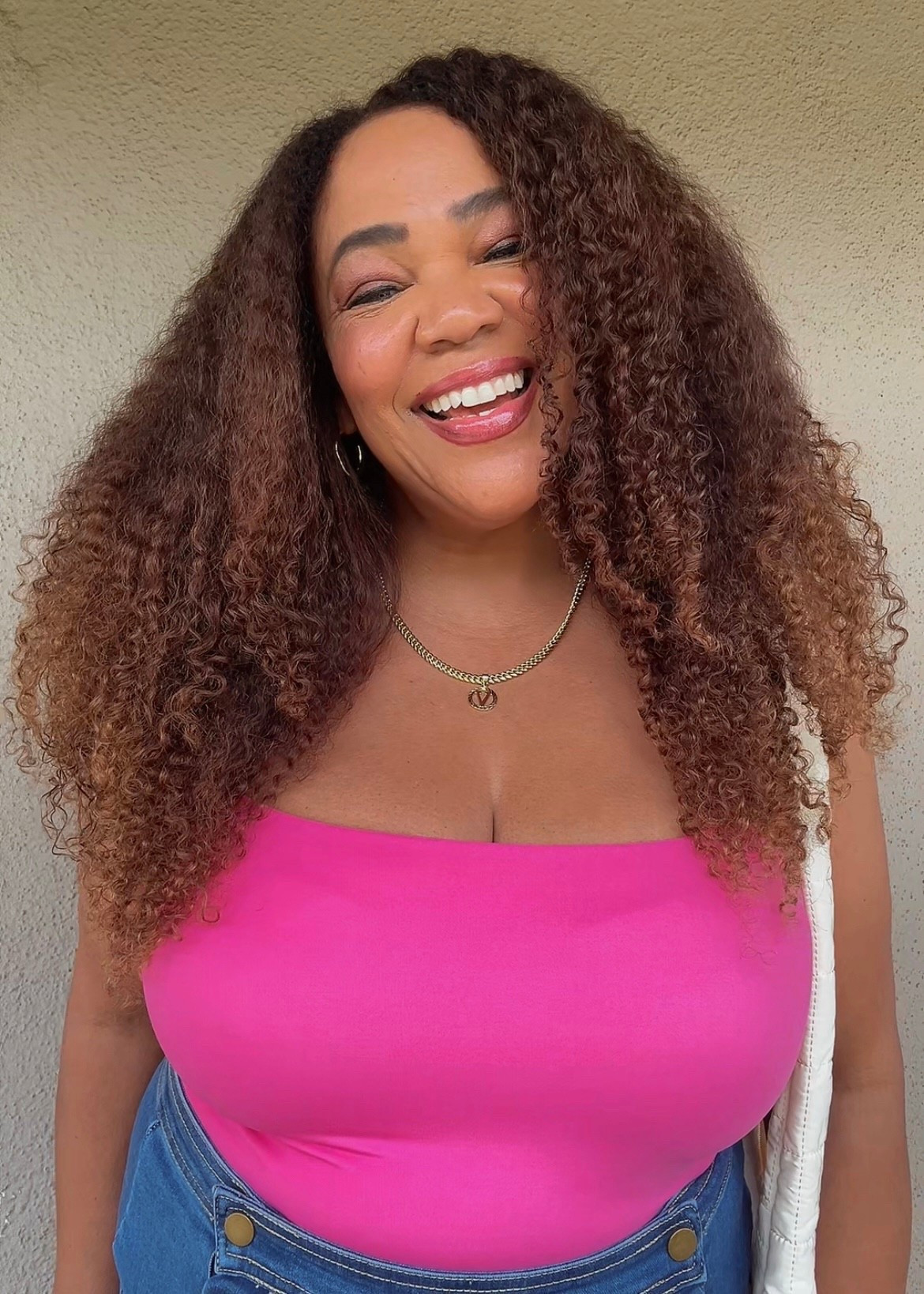 All pink tones makeup and top! 💋 Don’t you love when you try new makeup and you love it? 

#LTKOver40 #LTKootd #LTKMidsize