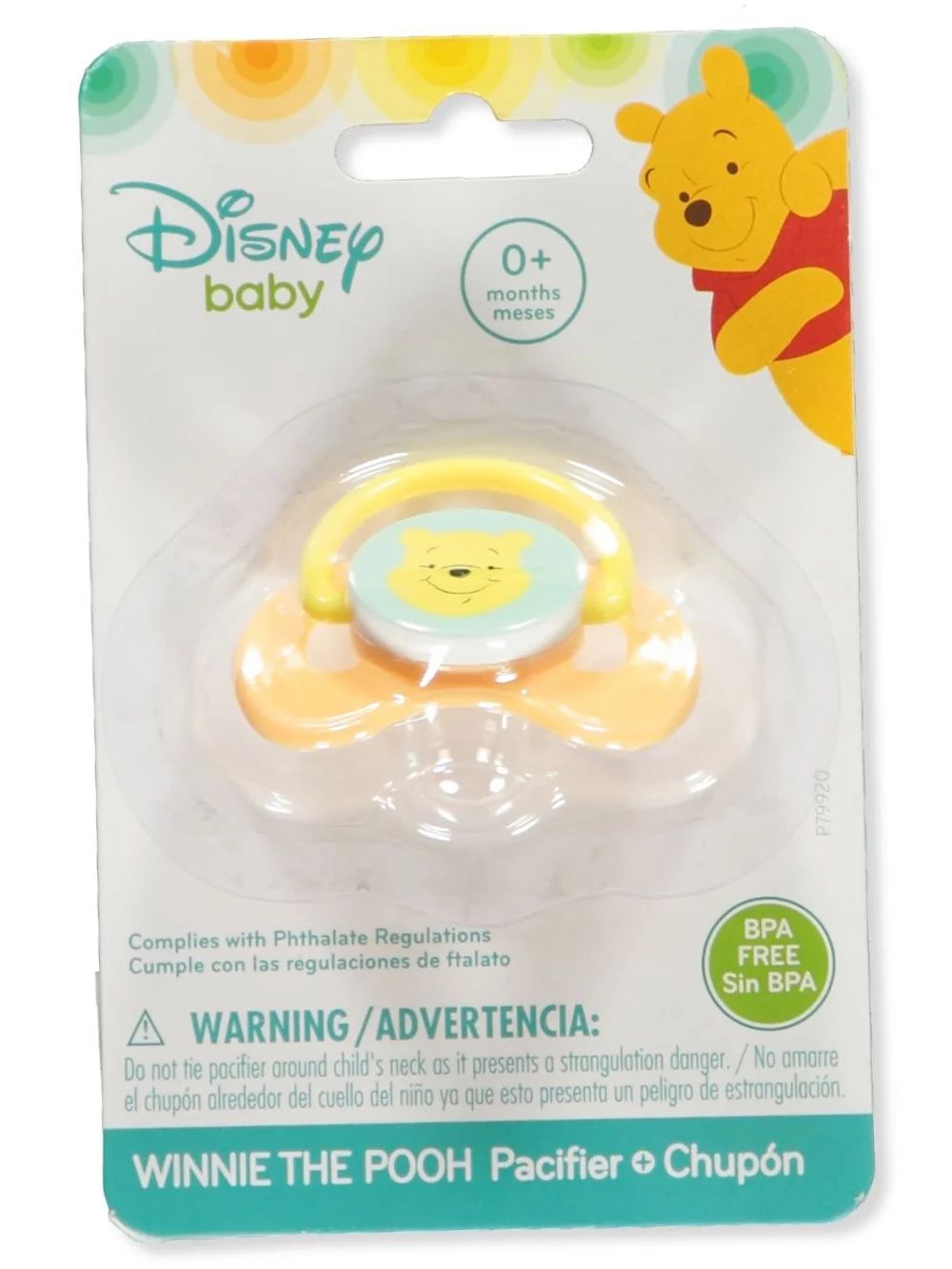 Disney Winnie the Pooh Pacifier - peach, one size | Walmart (US)
