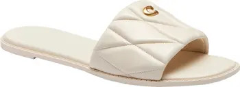 COACH Quilted Flat Slide Sandal (Women) | Nordstrom | Nordstrom