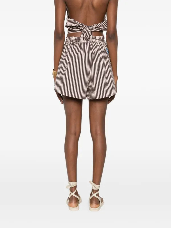 ALEMAIS Sirocco Striped Trousers | Neutrals | FARFETCH | Farfetch Global