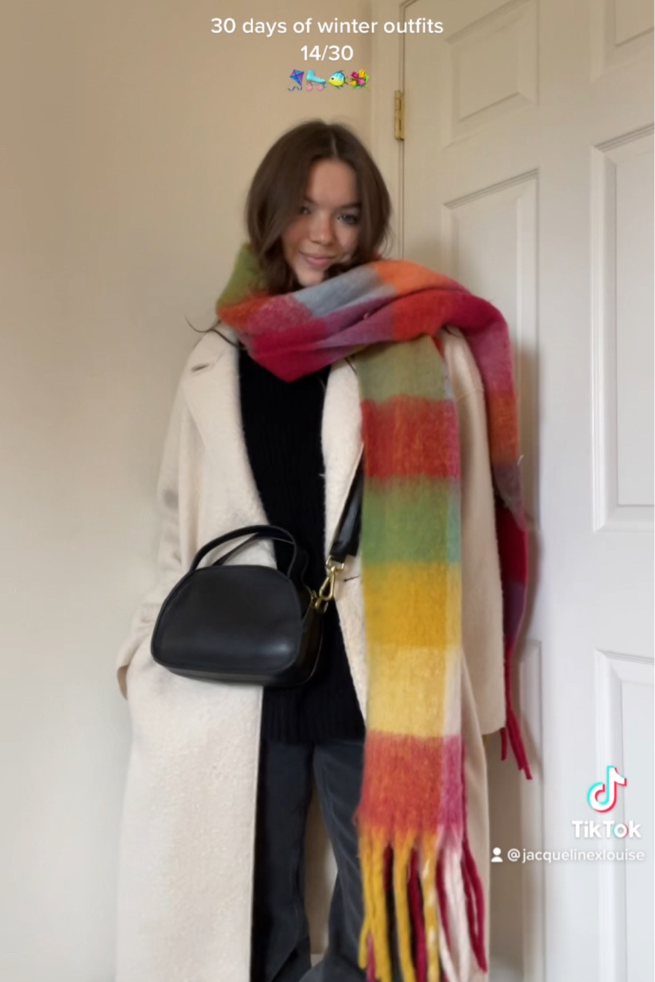 Day 14! Actual jeans are from whitefox boutique, sweater is old from aerie, coat is old from zara, and scarf is from lulu’s! Linked all similar products:)

#LTKSeasonal #LTKstyletip #LTKshoecrush