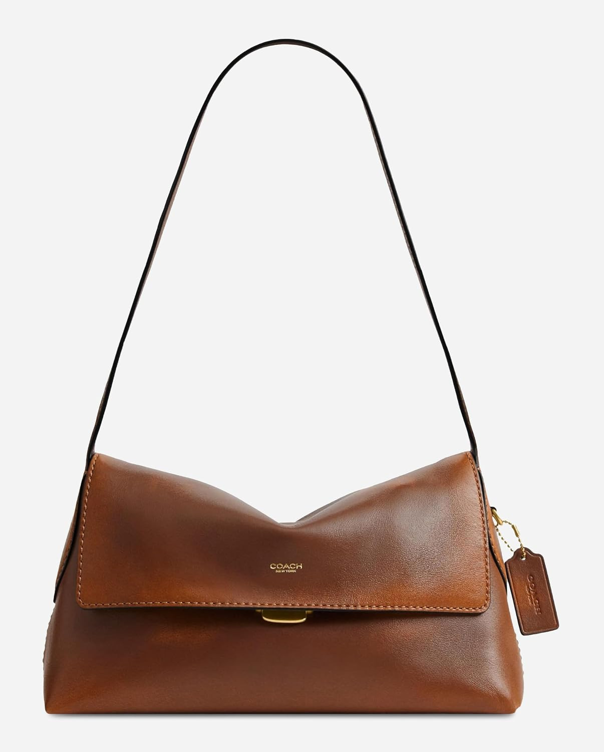 Coach Women's Natural Grain Leather Chelsea Shoulder Bag 30 | Amazon (US)