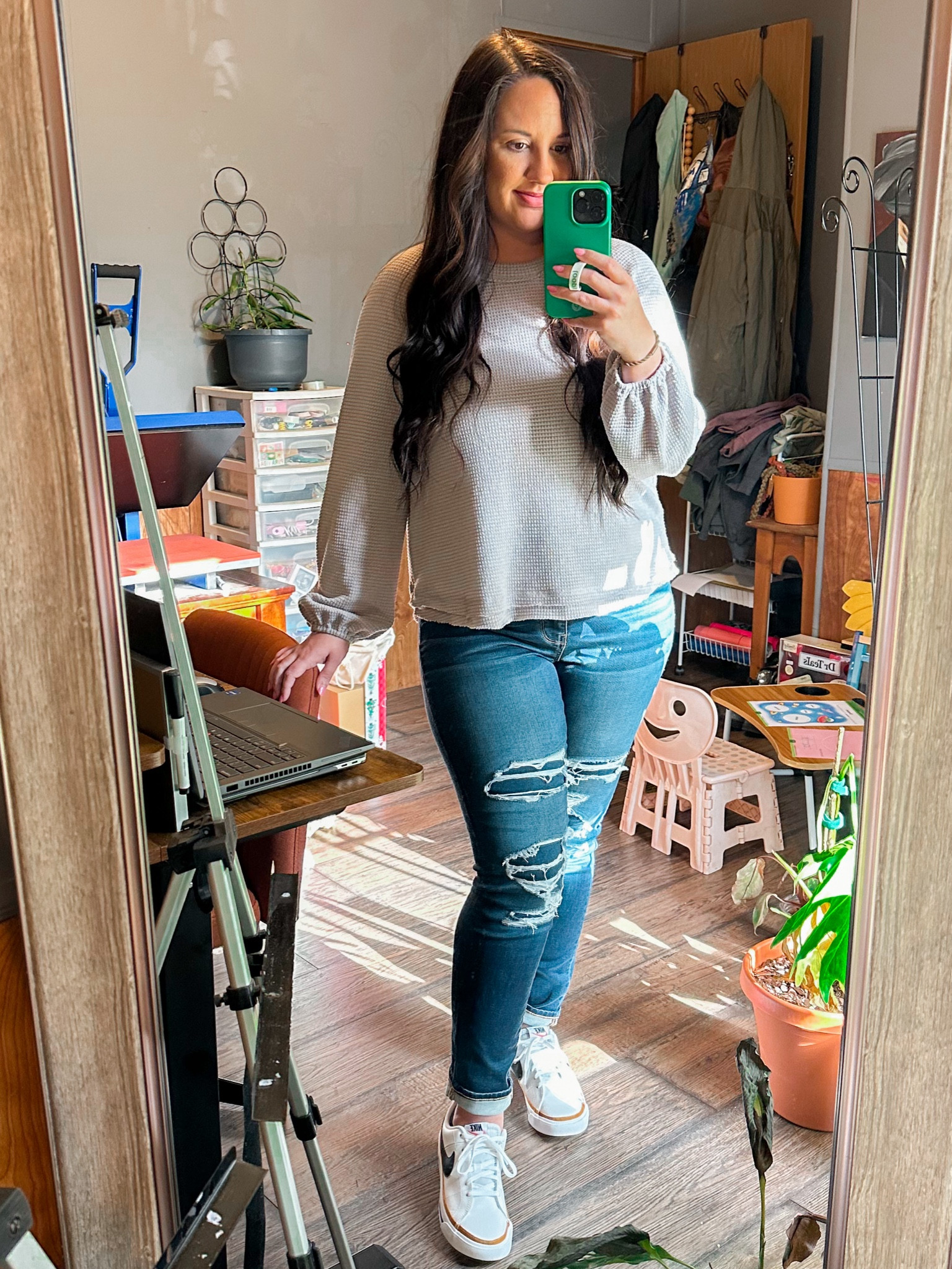 Casual fit to run some errands 🤍 

#LTKmidsize #LTKfindsunder50 #LTKstyletip