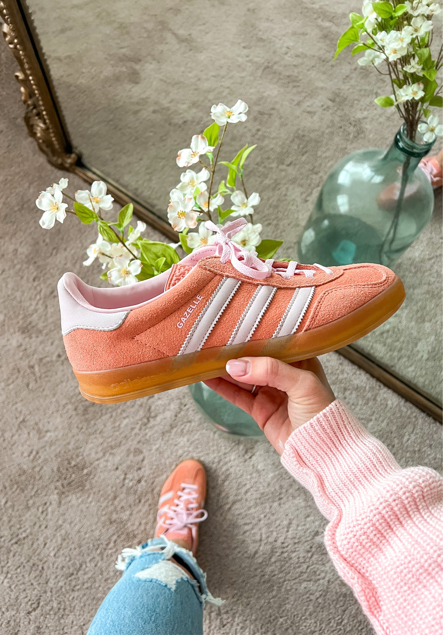 Adidas samba sneakers true to size and perfect for spring and summer! 

#LTKshoecrush #LTKfindsunder50 #LTKfindsunder100