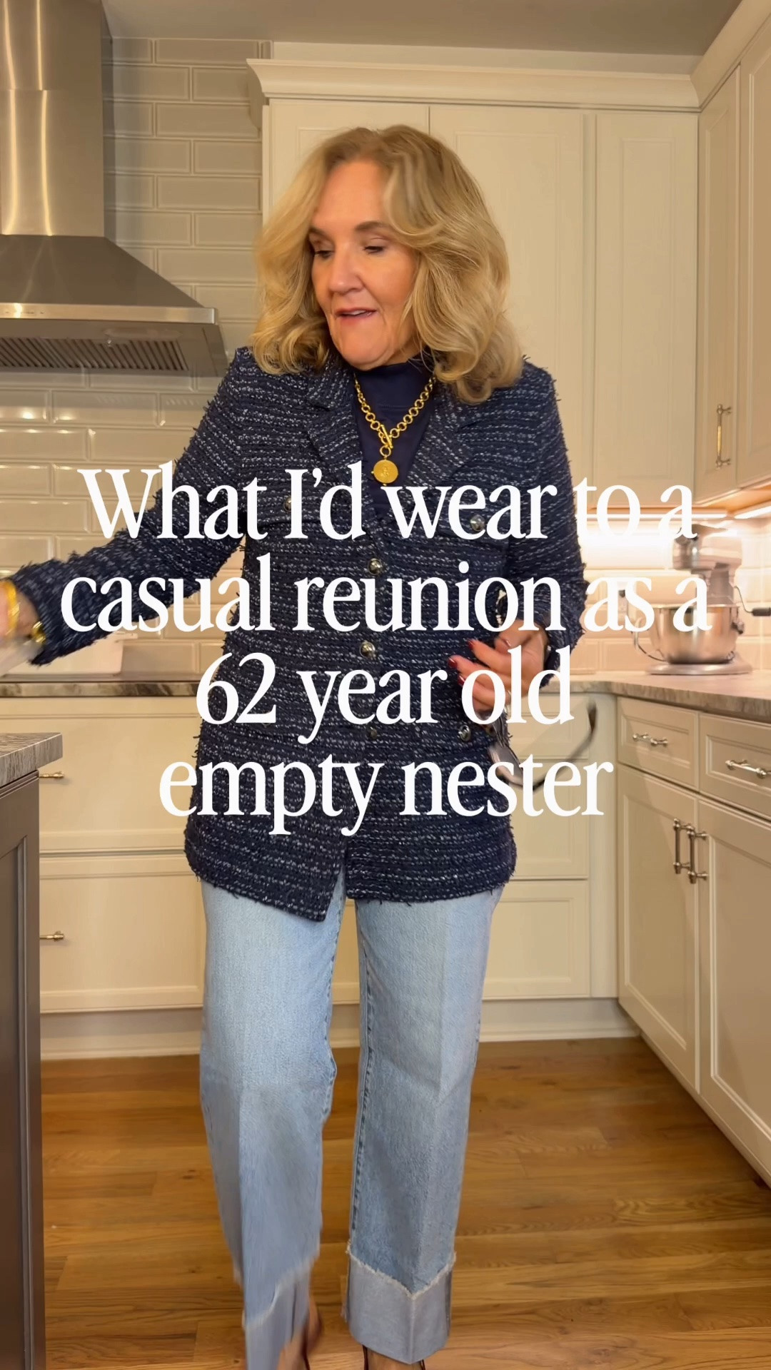 A few Chico’s pieces 
I’m wearing a 1.0 in all
Size down in the rhinestone jeans if you don’t want a slouchy boyfriend fit 

Reunions business casual date night dinner in the city fall denim outfits, cuffed denim rhinestone denim holiday casual