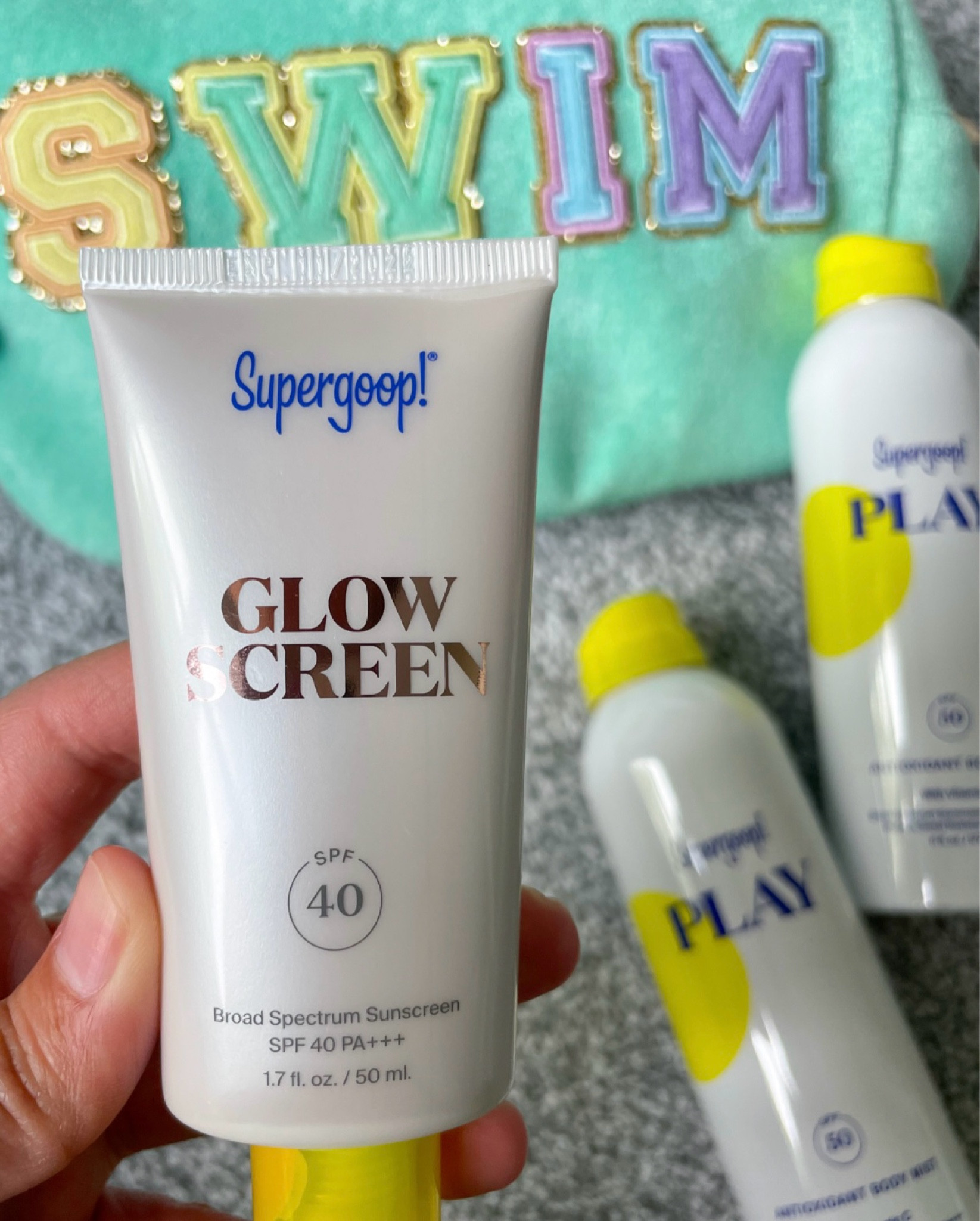Supergoop 20% off sitewide! Stock up your sunscreen for summer now. 

Adding the mineral powder & the jumbo 18 oz. play pump to our stock this year.

#LTKSwim #LTKSaleAlert #LTKSeasonal