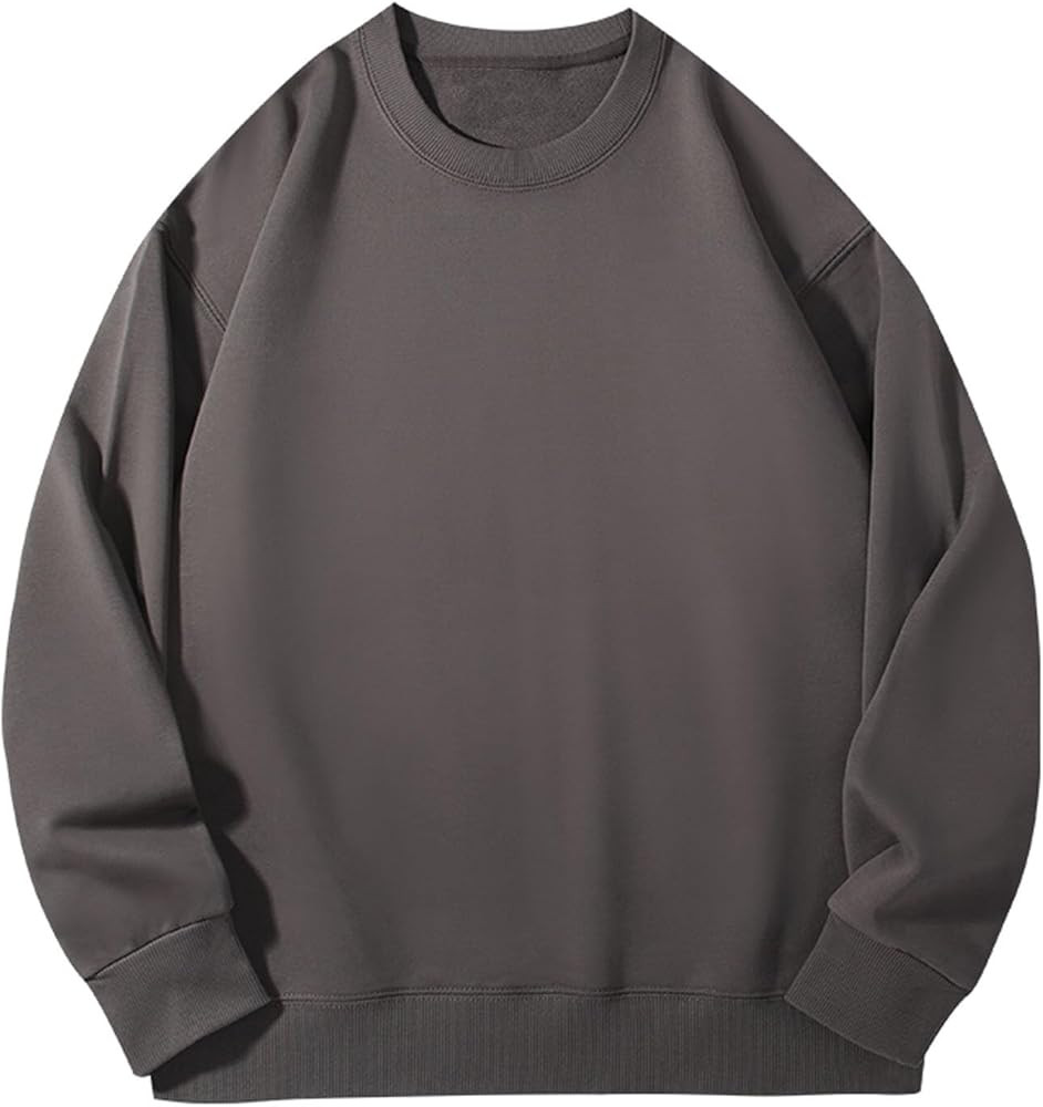 KARRESLY Sudaderas de cuello redondo relajadas, básicas de manga larga, sueltas, para entrenamie... | Amazon (US)