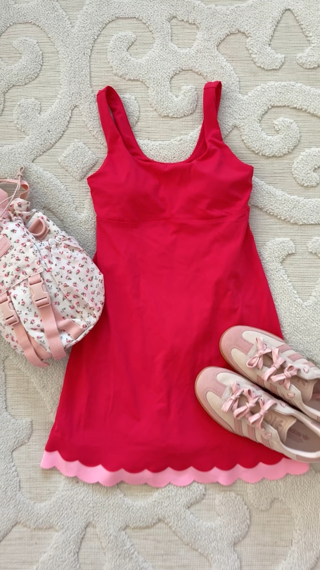 Scalloped activewear dress 

#LTKFindsUnder50 #LTKSaleAlert #LTKActive