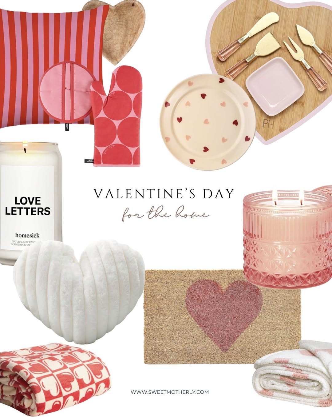 Valentines home decor

Valentine’s home accents
Heart-themed table decor
Romantic candle displays
Pink and red throw pillows
Festive garlands and banners
Valentine wall art
Seasonal tabletop styling
Cozy love-inspired decor

#LTKSeasonal #LTKHome #LTKValentine