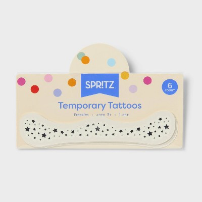 4th of July USA Americana Star Freckle Temporary Tattoo - Spritz™ | Target