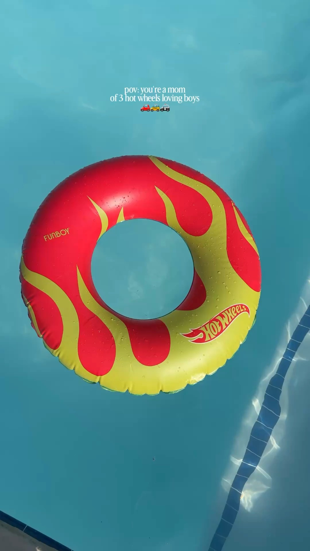 Grab the hot wheels funboy collection sold exclusive at Walmart!

Summer toys, boy mom, funboy, rafts, blow up pool, splash pad, Walmart finds