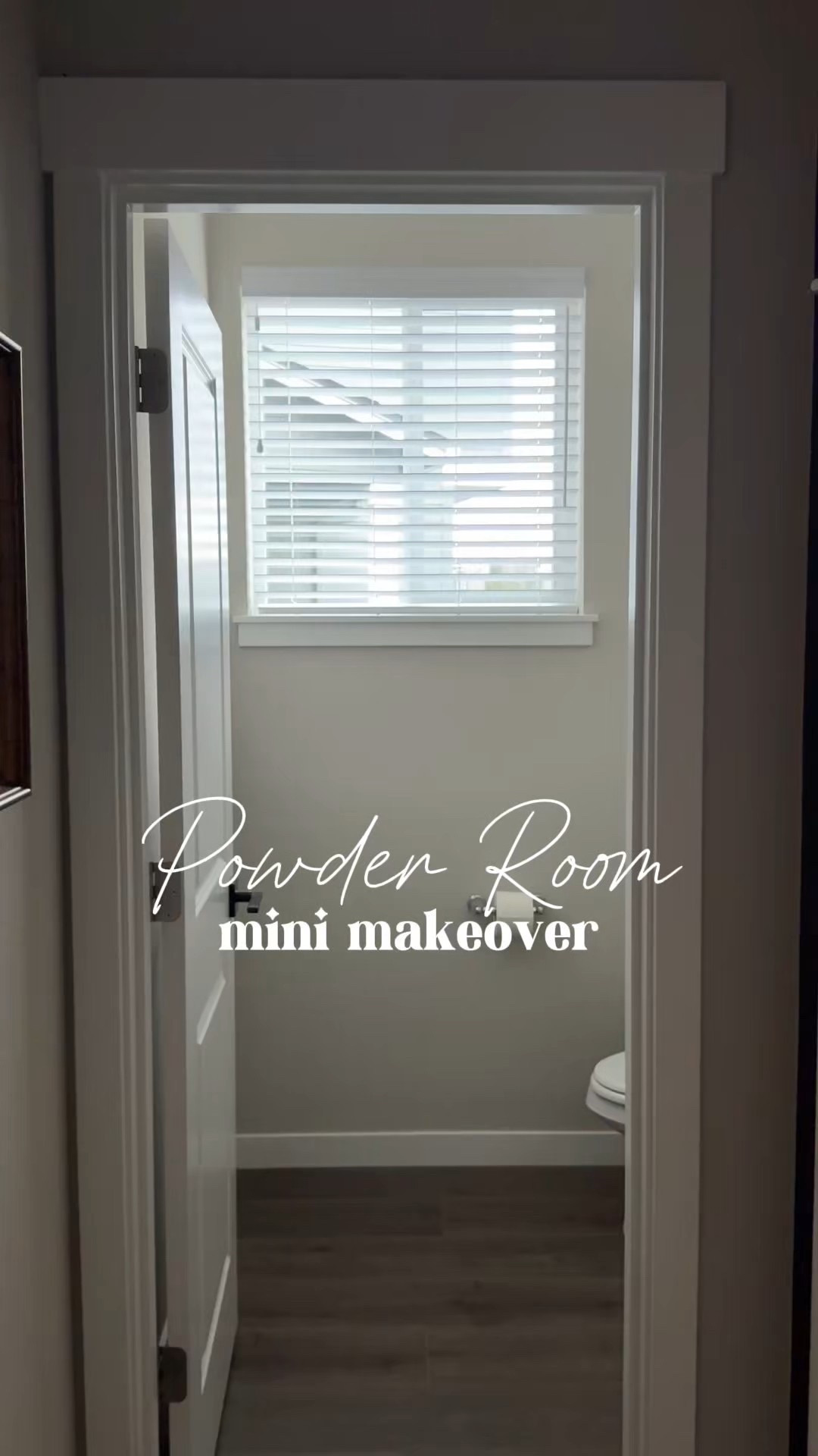 Linen Roman Shades were the perfect mini upgrade my small powder bathroom needed! 

#LTKHome