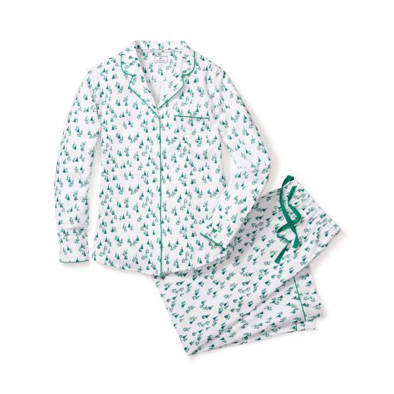 Petite Plume Women’s Evergreen Forest Pajama Set | The Tot