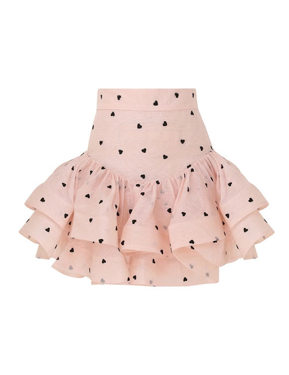 Crush Flip Mini Skirt | ZIMMERMANN (US, CA, EU, MENA)