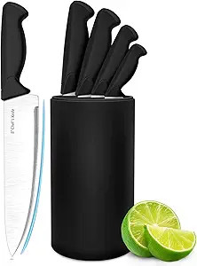 Knife Set, 6-Piece Kitchen Knife Set, German High Carbon Stainless Steel, Durable & Easy Clean Kn... | Amazon (US)