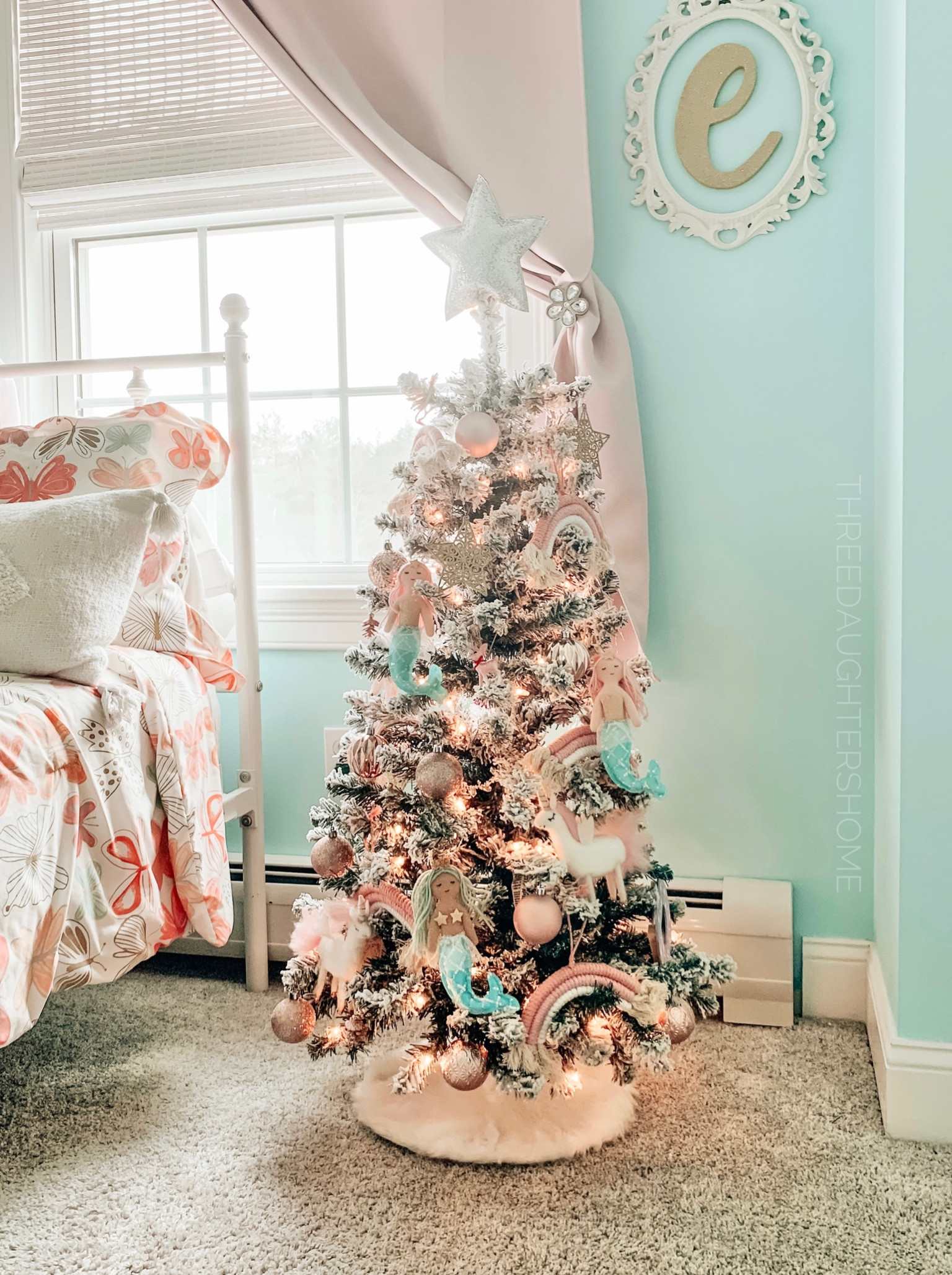 The sweetest little princess tree is back this year with some new ornaments!


princess tree, Christmas tree, flocked tree, artificial tree, pink tree, glitter star, kids tree, mermaid ornament, rainbow ornament, sparkle tree

#LTKkids #LTKHoliday #LTKSeasonal