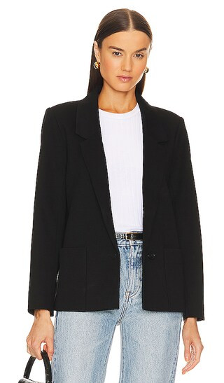 Kelly Blazer in Black | Revolve Clothing (Global)