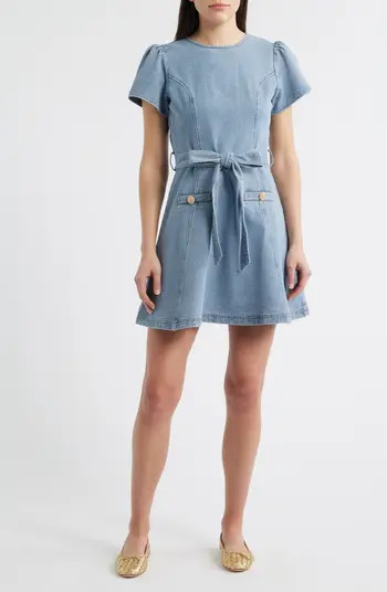 Denim Minidress | Nordstrom