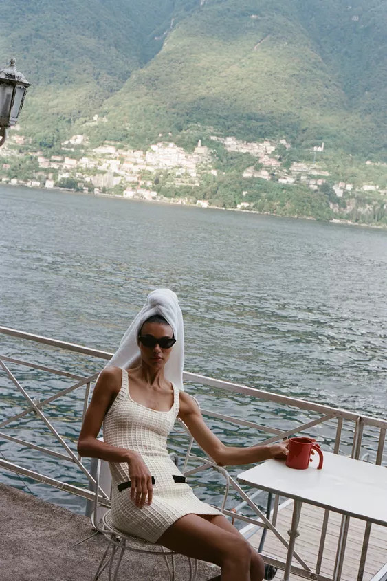 STRETCH SHORT DRESS | Zara US