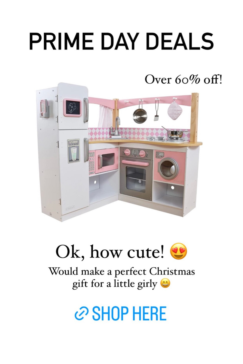 Prime day deals // play kitchen // kids kitchen // kid gift idea 

#LTKsalealert #LTKkids #LTKfamily