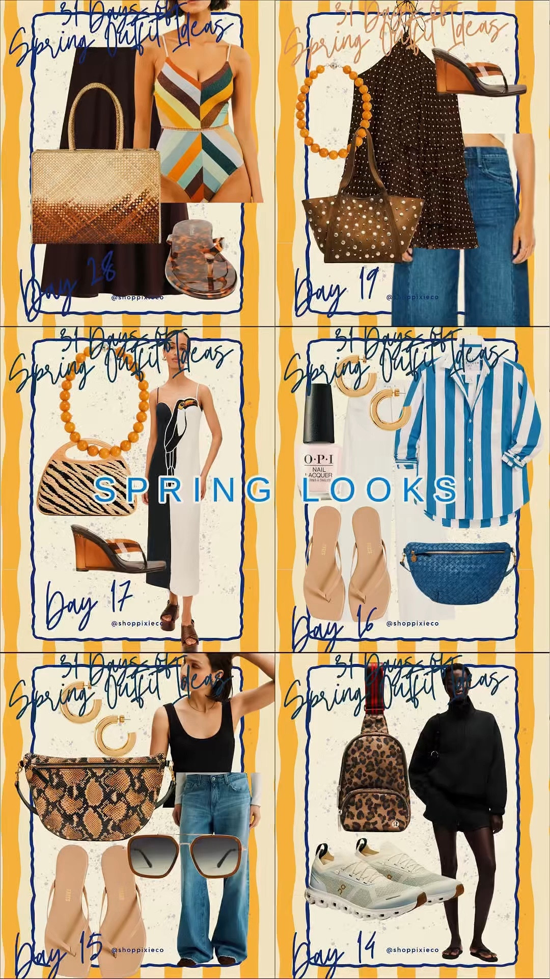 32 Dsys of Spring looks ready to ship this month.

#LTKSeasonal #LTKgrwm #LTKOver40